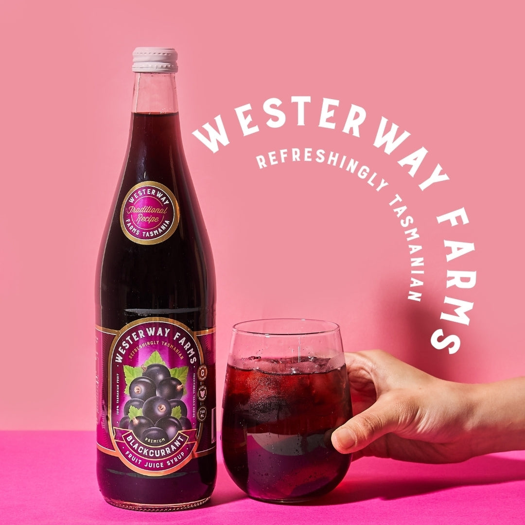 Westerway Farms Blackcurrant Syrup - 8 x 750mL