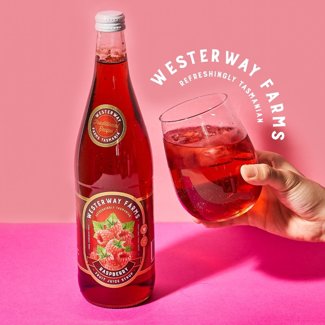 Westerway Farms Raspberry Syrup - 8 x 750mL