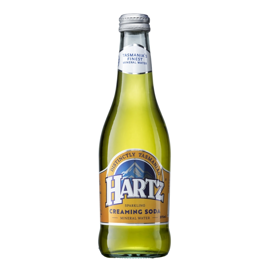 Hartz Sparkling Mineral Water Creaming Soda - 12 x 375ml