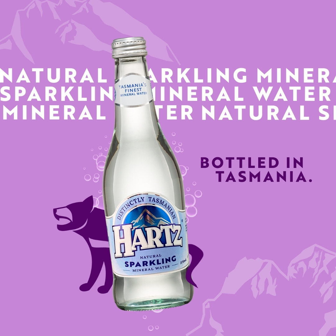 Hartz Sparkling Mineral Water - 12 x 375ml