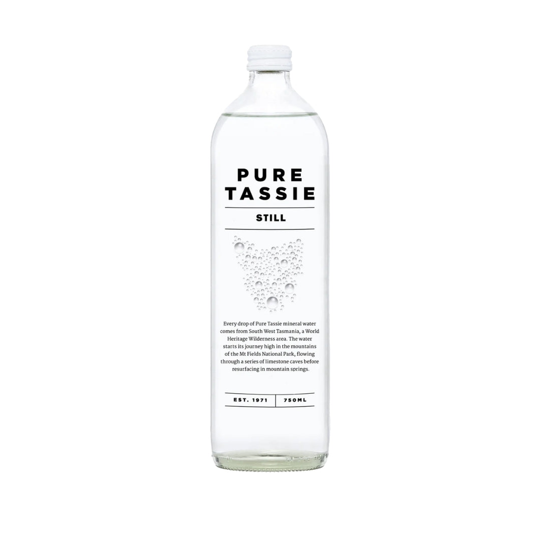 Pure Tassie Still Mineral Water - 8 x 750ml