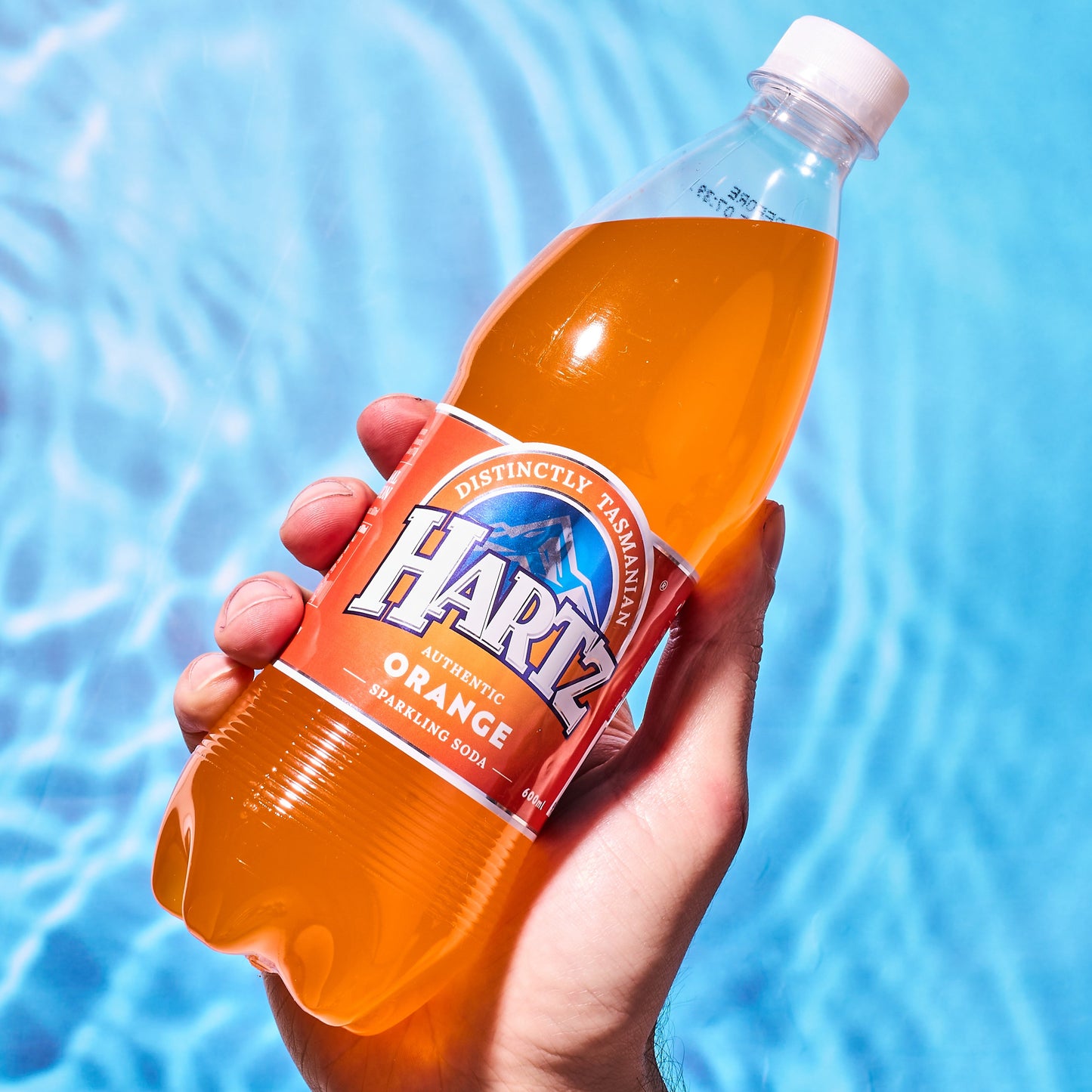 Hartz Carbonated Soft Drink Orange - 12 x 600ml
