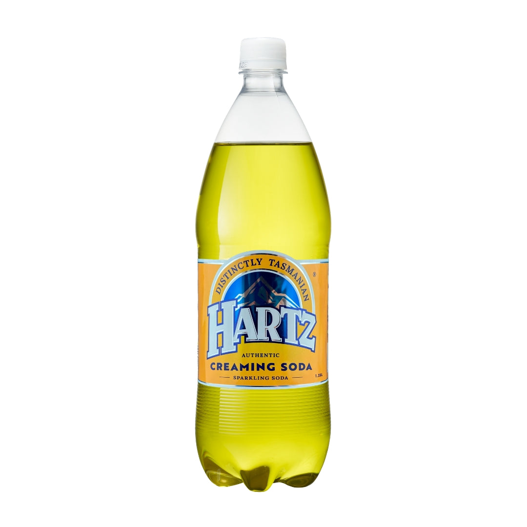 Hartz Carbonated Soft Drink Creaming Soda - 12 x 1.25L