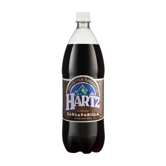 Hartz Carbonated Soft Drink Sarsaparilla - 12 x 1.25L