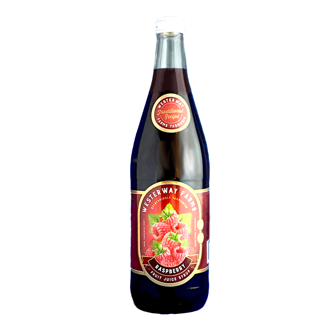 Sparkling Raspberry Hartz Westerway Farms Raspberry Syrup - 8 x 750mL – Tasmanian Drinks Company