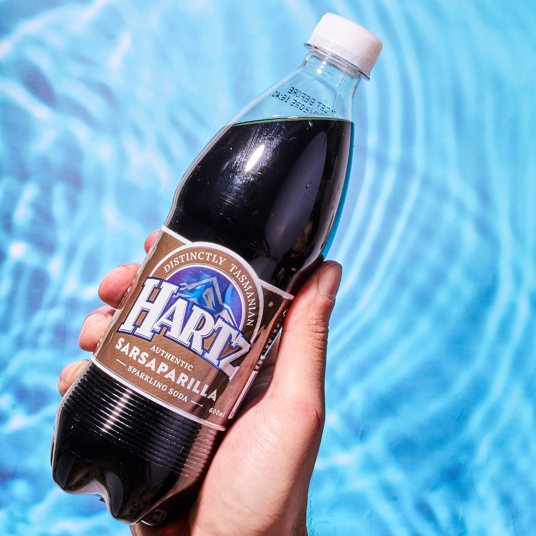 Hartz Carbonated Soft Drink Sarsaparilla - 12 x 600ml