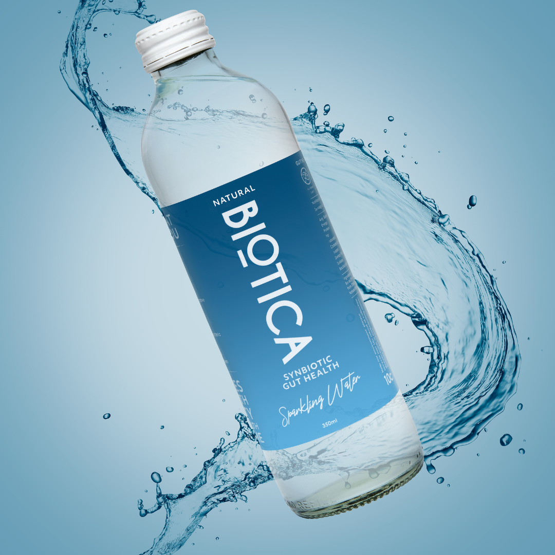 Biotica Infused Synbiotic Sparkling Mineral Water Natural - 12 x 350ml