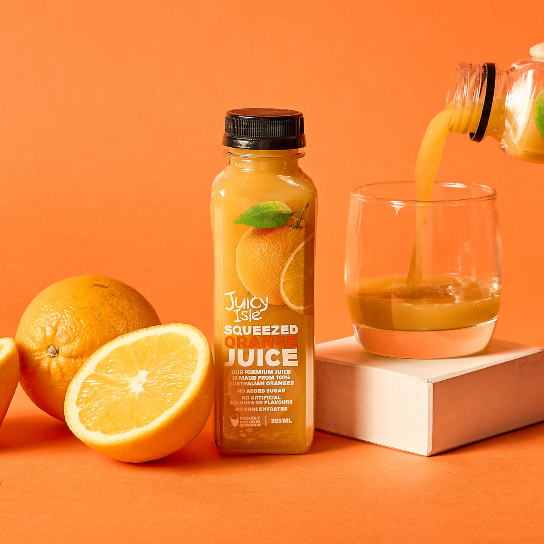 Juicy Isle NFC Squeezed Orange Juice - 12 x 350ml