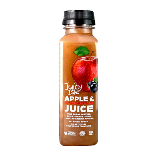 Juicy Isle NFC Apple & Blackcurrant Juice - 12 x 350ml
