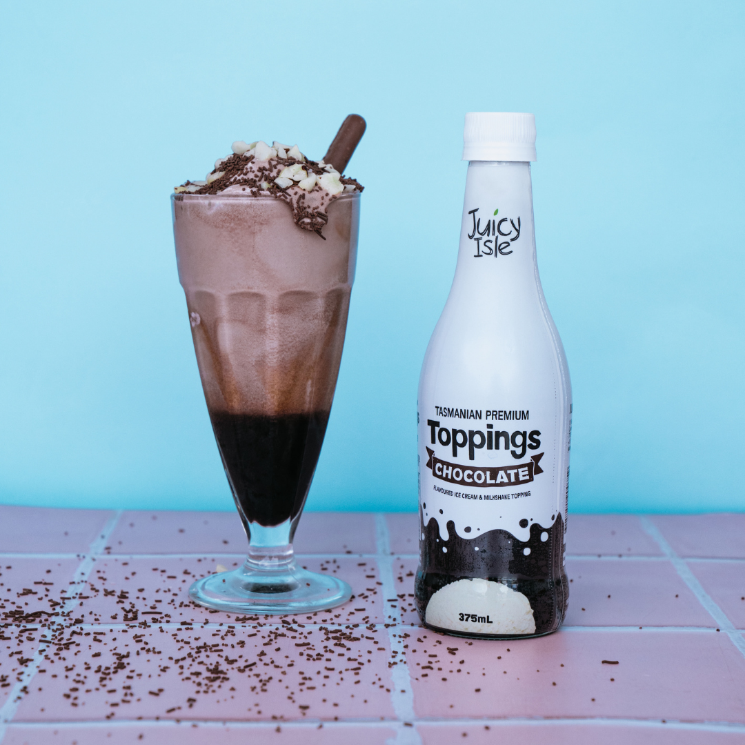 Juicy Isle Dessert Toppings Chocolate - 12 x 375ml