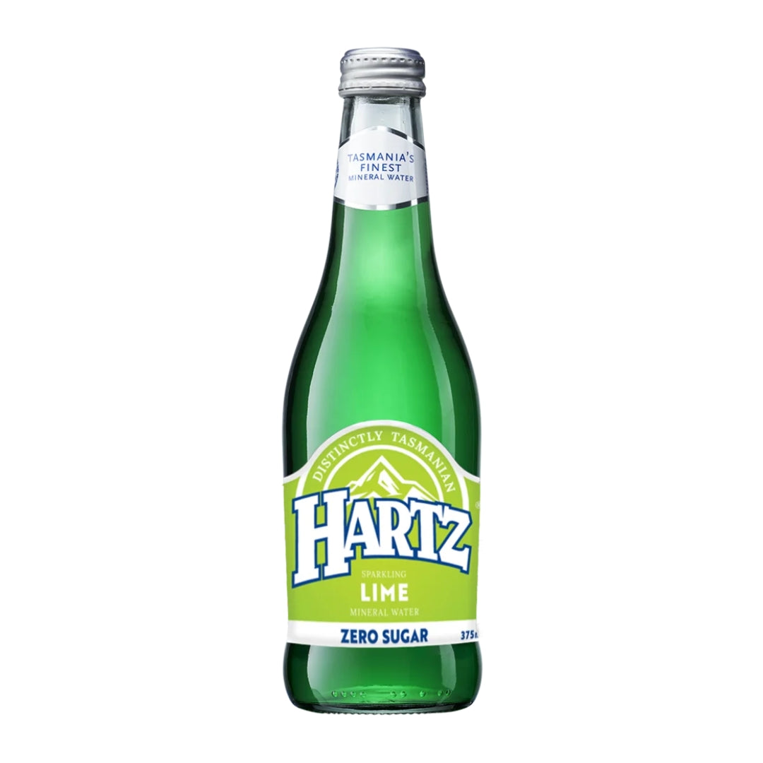 Hartz Zero Sugar Lime - 12 x 375ml