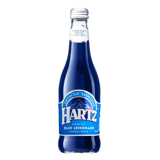 Hartz Sparkling Mineral Water Blue Lemonade - 12 x 375ml
