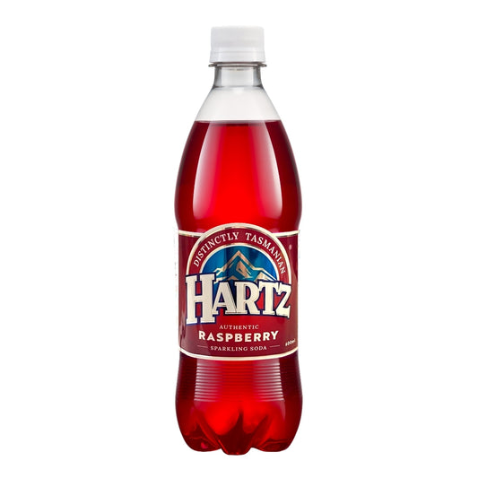 Hartz Carbonated Soft Drink Raspberry - 12 x 600ml