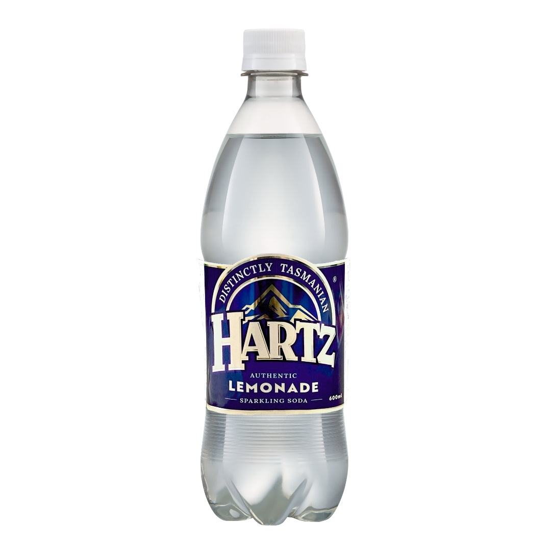 Hartz Carbonated Soft Drink Lemonade - 12 x 600ml