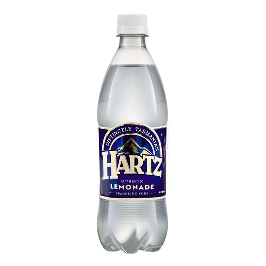 Hartz Carbonated Soft Drink Lemonade - 12 x 600ml