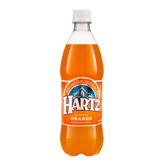 Hartz Carbonated Soft Drink Orange - 12 x 600ml