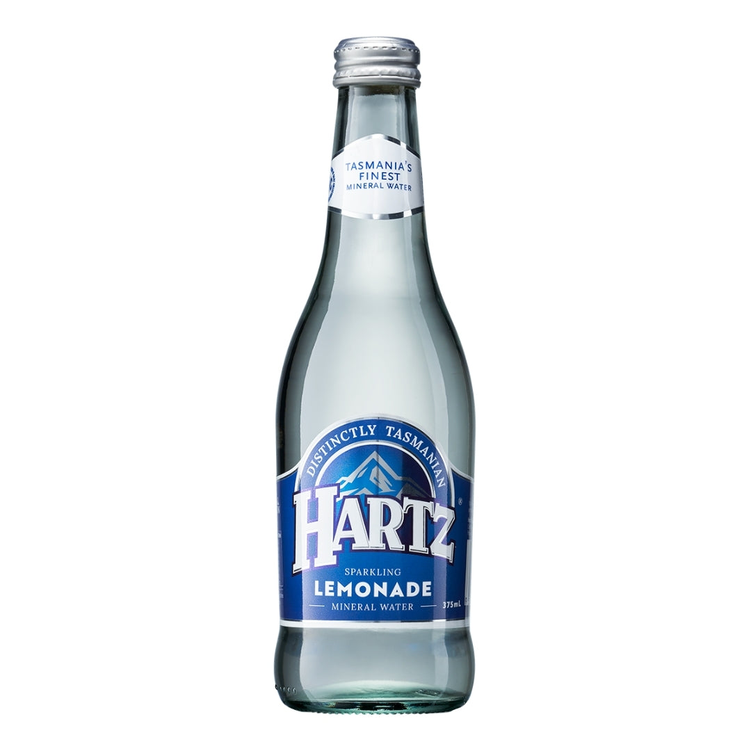 Hartz Sparkling Mineral Water Lemonade - 12 x 375ml