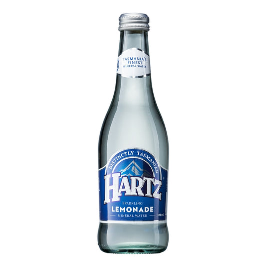 Hartz Sparkling Mineral Water Lemonade - 12 x 375ml