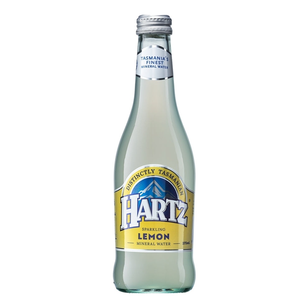 Sparkling Raspberry Hartz Hartz Sparkling Mineral Water Lemon - 12 x 375ml – Tasmanian Drinks Company