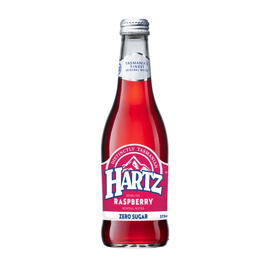 Hartz Zero Sugar Raspberry - 12 x 375ml