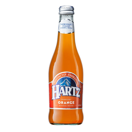 Hartz Sparkling Mineral Water Orange - 12 x 375ml