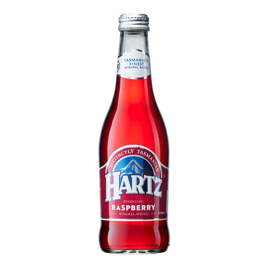Hartz Sparkling Mineral Water Raspberry - 12 x 375ml