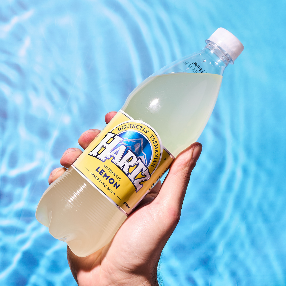 Hartz Carbonated Soft Drink Lemon - 12 x 600ml