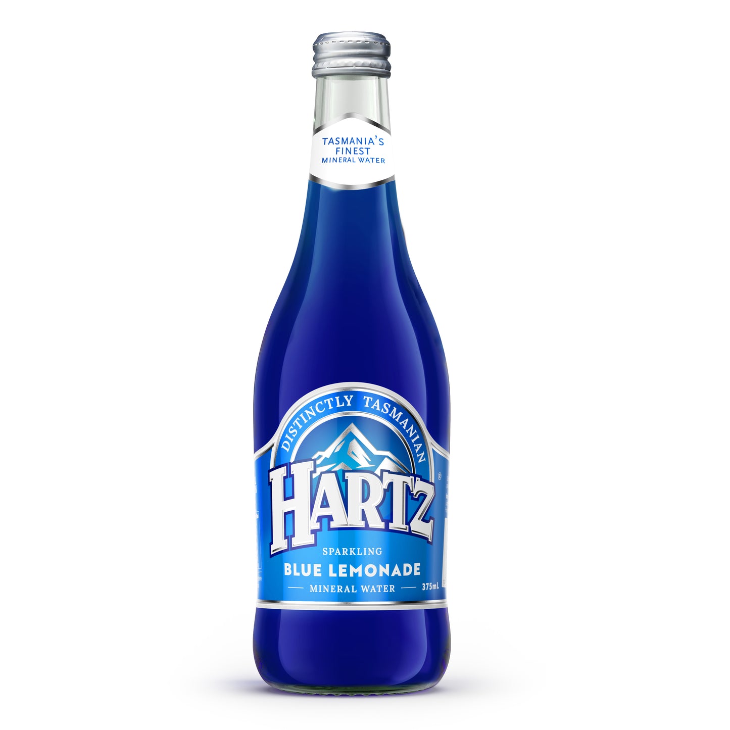 Hartz Sparkling Mineral Water Blue Lemonade - 12 x 375ml