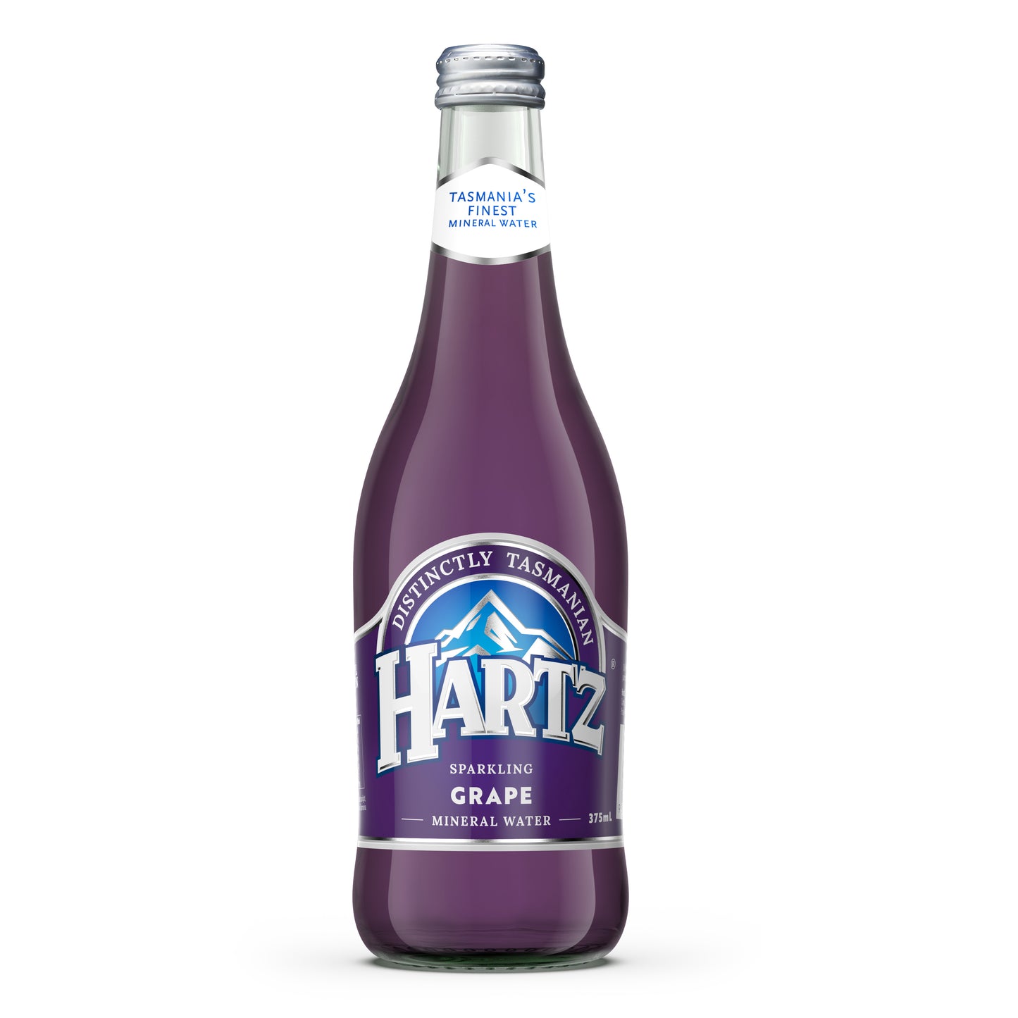 Hartz Sparkling Mineral Water Grape - 12 x 375ml