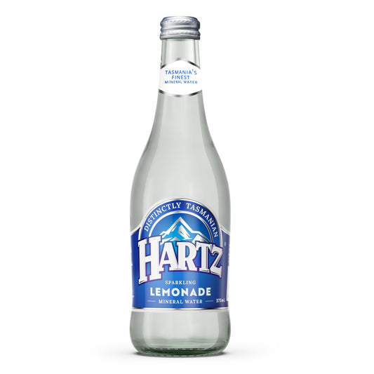 Hartz Sparkling Mineral Water Lemonade - 12 x 375ml