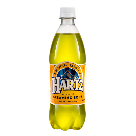 Hartz Carbonated Soft Drink Creaming Soda - 12 x 600ml