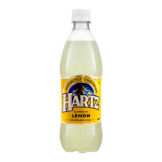 Hartz Carbonated Soft Drink Lemon - 12 x 600ml