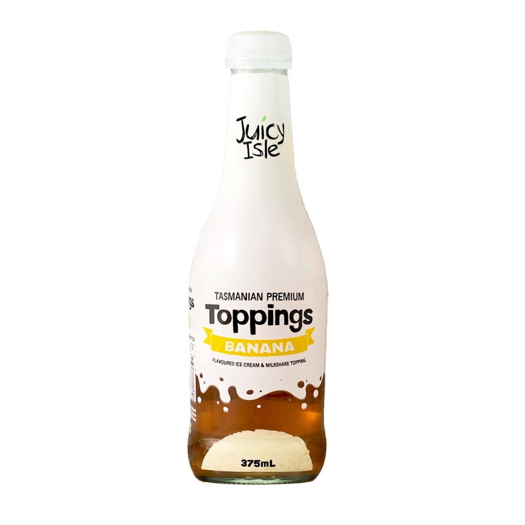 Juicy Isle Dessert Toppings Banana - 12 x 375ml