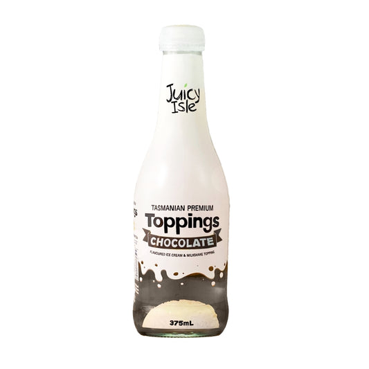 Juicy Isle Dessert Toppings Chocolate - 12 x 375ml