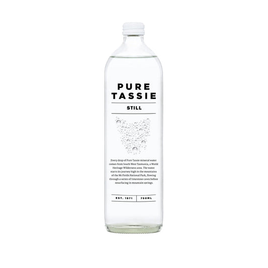 Pure Tassie Still Mineral Water - 8 x 750ml
